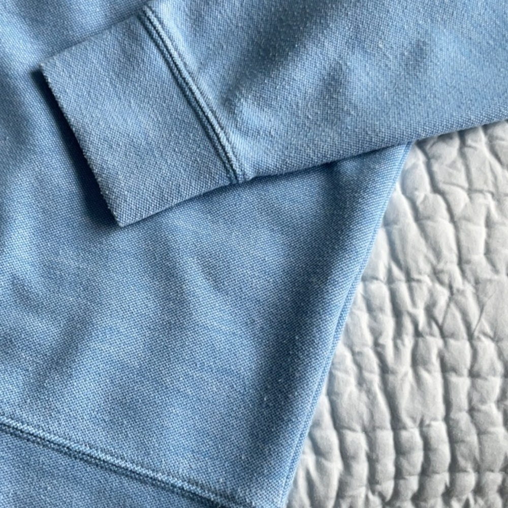 Vineyard Vines Men's Sky Blue Zip-Up Sweater - Picture 6 of 7